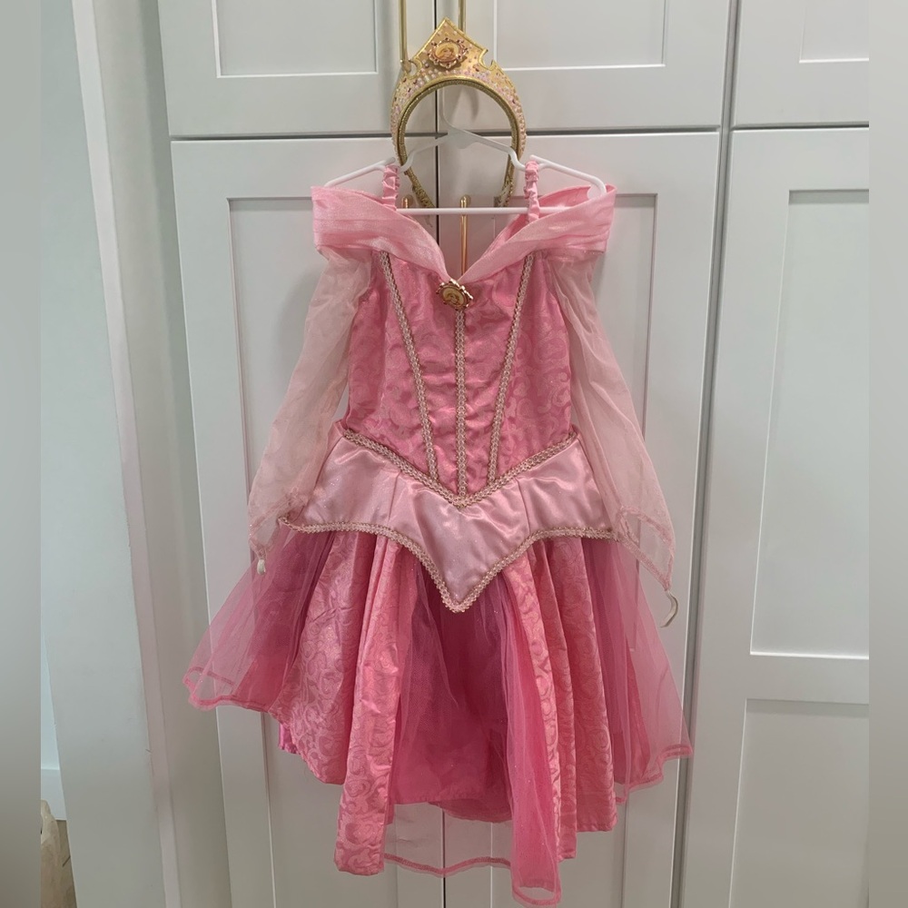 Disney Parks Sleeping Beauty Gown Costume XS 4/5
